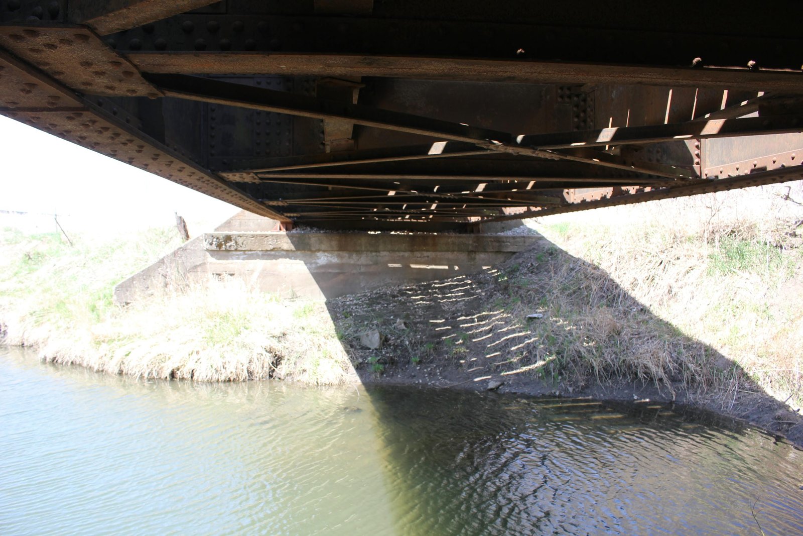 Under bridge